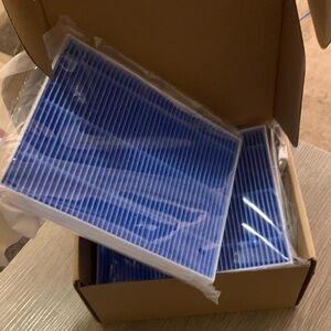 NIB RetroStick 4-pack premium filter x0044fzhq5  Blue Air Filter